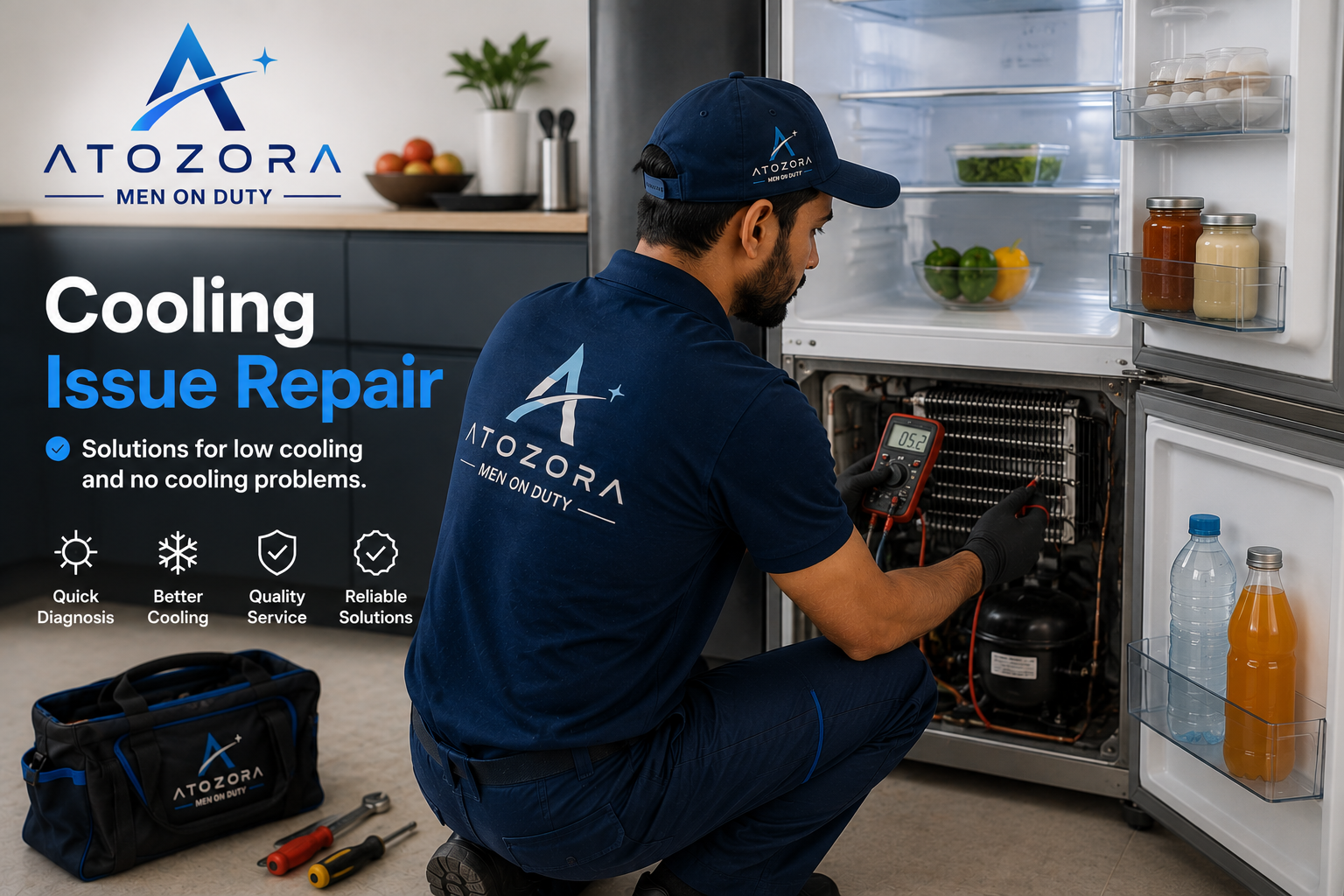 Atozora cooling issue repair service